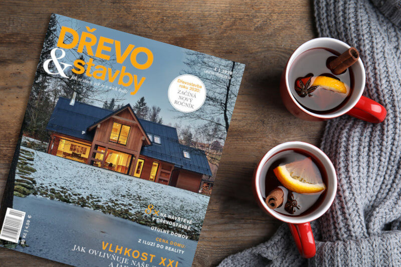 Časopis DŘEVO&stavby 1/2020 právě v prodeji + on-line ochutnávka